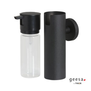 Διανομέας επιτοιχος 125ml Tiger Geesa Inox Black Matt - Image 2