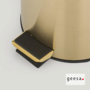 Χαρτοδοχείο Επιδαπέδιο 3l Geesa Inox PVD Brushed Gold - Image 3