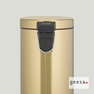 Χαρτοδοχείο Επιδαπέδιο 3l Geesa Inox PVD Brushed Gold - Image 2
