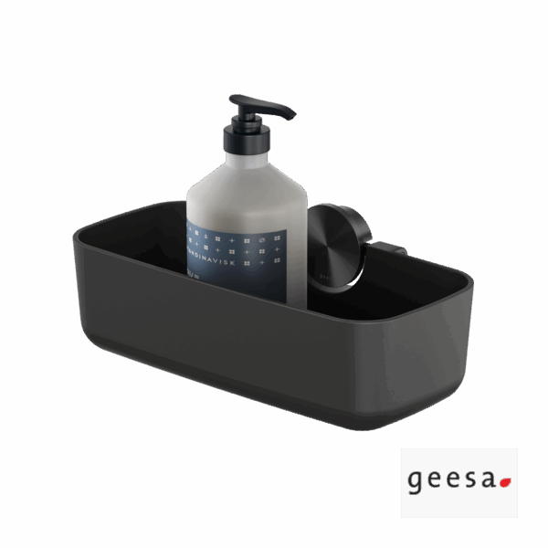 Μπουκαλοθήκη 25εκ. OPAL Geesa Inox PVD Black Brushed