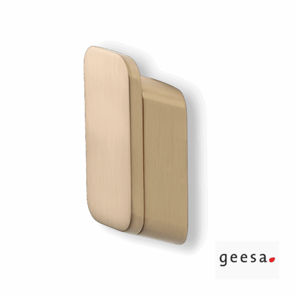 Άγκιστρο μπάνιου μονό medium Shift Geesa Brushed Gold