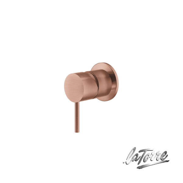 Μίκτης Εντοιχισμού 3 Εξόδων ELLE316 La Torre Rose Gold Brushed PVD