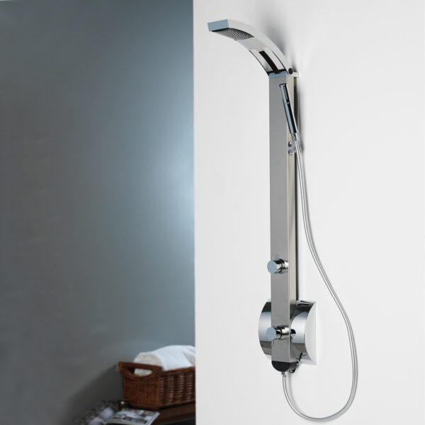 Στήλη Ντουζ IDEA με μίκτη Inox Matt