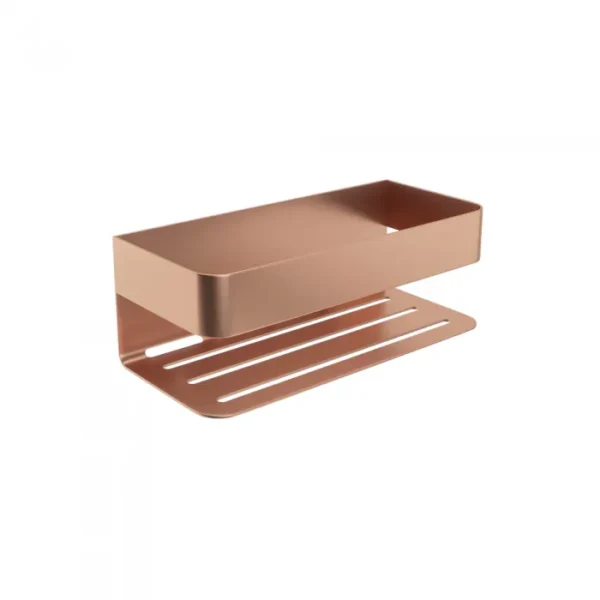 Σαπουνοθήκη 256x110x90mm Ροζ Χρυσό Ματ/Χαλκού IMEX MAYURA ADY007/ORC