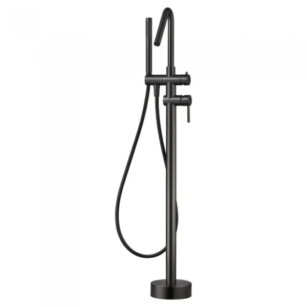 Αναμικτική Μπαταρία Μπανιέρας Ελεύθερη PVD Black Gun Metal IMEX CÓRCEGA BBECO1/BGM