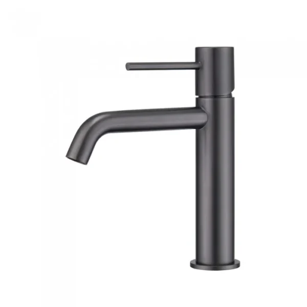 Αναμεικτική Μπαταρία Νιπτήρος PVD Black Gun Metal IMEX MONZA BDM039-1BGM