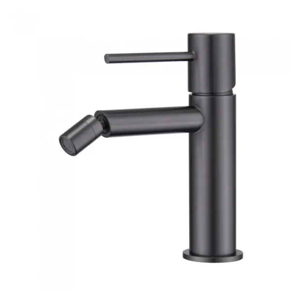 Αναμεικτική Μπαταρία Μπιντέ PVD Black Gun Metal IMEX MONZA BDM039-2BGM