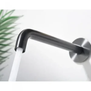 Εντοιχιζόμενη Μικτική Μπαταρία Νιπτήρος PVD Black Gun Metal IMEX GENOVA GLG053/BGM - Image 2