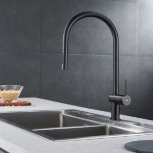 Μπαταρία κουζίνας Imex Berna GCE026/NG Ματ Μαύρο Υ46,5cm - Image 2