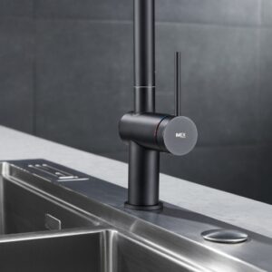 Μπαταρία κουζίνας Imex Berna GCE026/NG Ματ Μαύρο Υ46,5cm - Image 4
