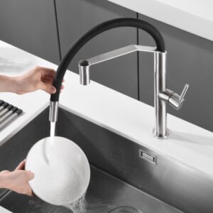 Μπαταρία κουζίνας Imex Deva GCE023/AC Inox Σατινέ SS316L Υ52cm - Image 3