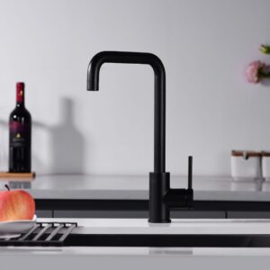 Μπαταρία κουζίνας Imex Loira GCR004/NG Ματ Μαύρο Υ35cm - Image 2