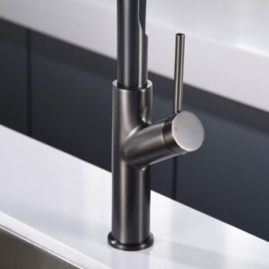 Μπαταρία κουζίνας Imex Sena GCE022/BGM Black Gun Metal PVD Υ50cm - Image 4