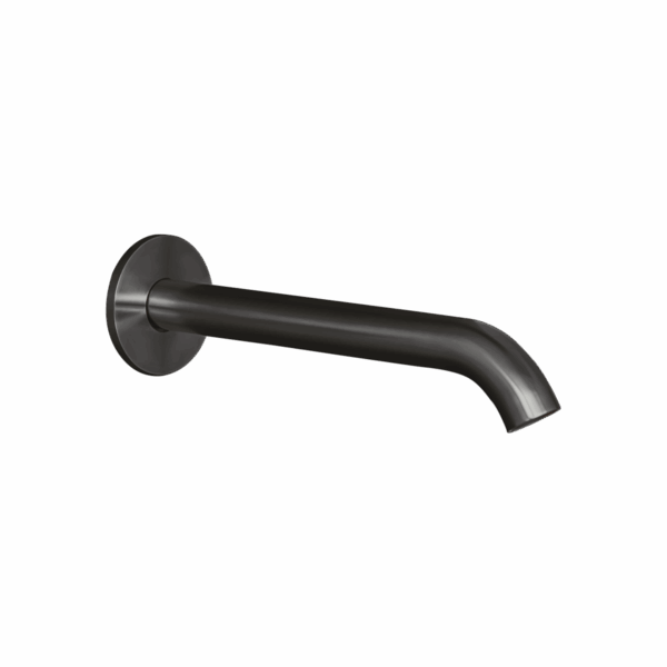 Στόμιο Επίτοιχο max.18εκ. AISI316 Inox PVD Black Brushed