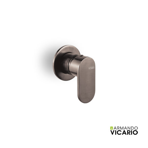 Μίκτης Εντοιχισμού 1 Εξόδου Slim Vicario Black Brushed