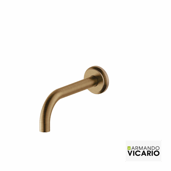 Στόμιο Επίτοιχο Lumiere Vicario Antique Brass