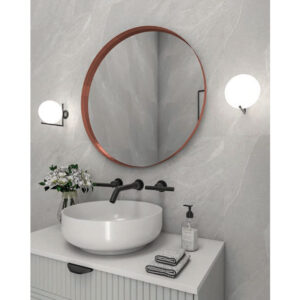 Καθρέπτης μπάνιου PROJECT MIRRORS IRON CIRCLE SLIM Led - Image 2