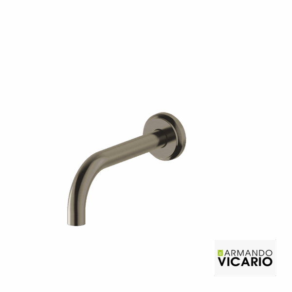 Στόμιο Επίτοιχο Lumiere Vicario Black Brushed