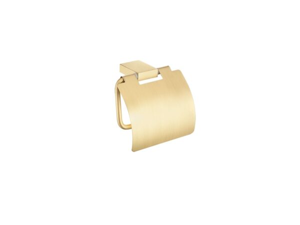 Χαρτοθήκη με Καπάκι Brushed Brass Academia Sanco