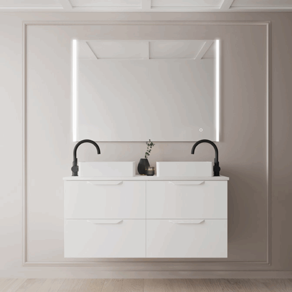 Urban Royo Bath Έπιπλο Μπάνιου με 2 Νιπτήρες 120cm