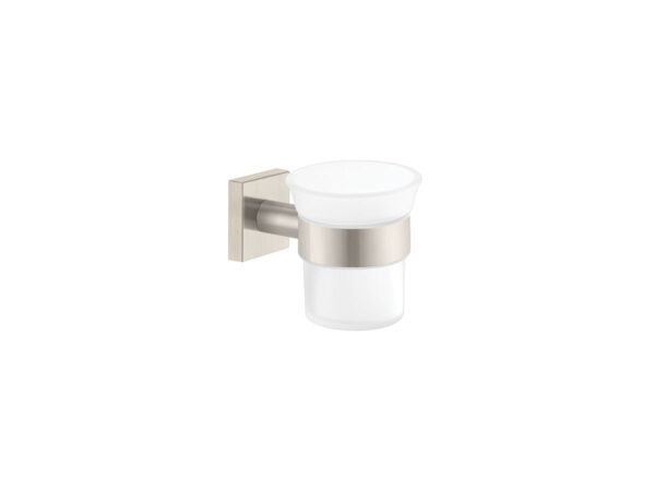 Επιτοίχια Ποτηροθήκη Iconic Sanco brushed nikel
