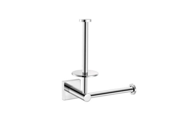Διπλή Επιτοίχια Θήκη Χαρτιού Υγείας Chrome Iconic Sanco
