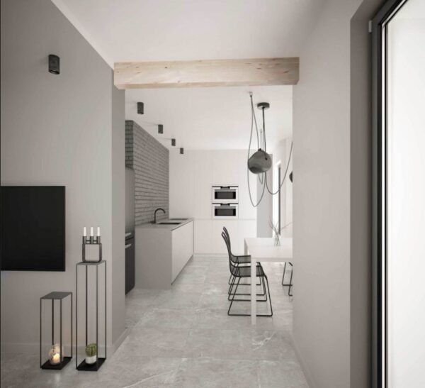 Πλακάκι Ermetica Grigio 60×120