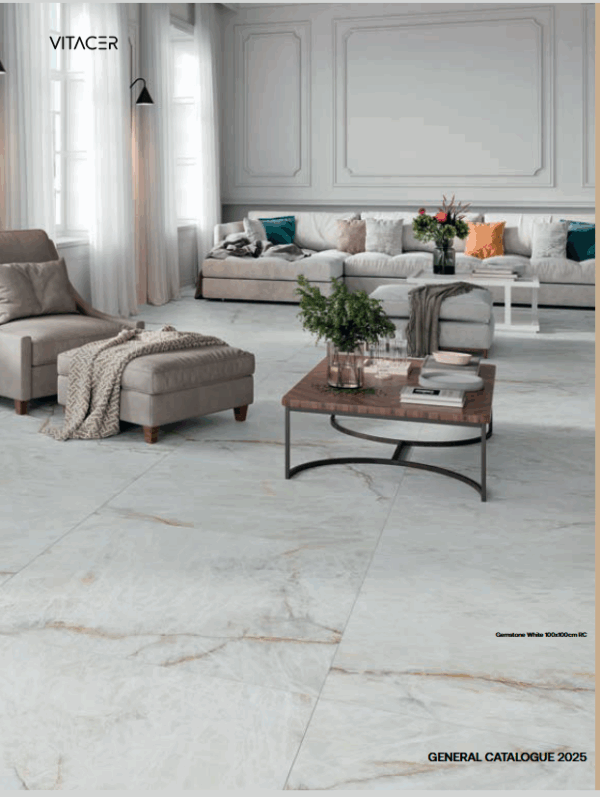 Πλακάκι Gemstone white  60×120