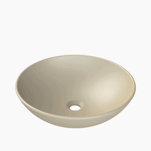 Νιπτήρας Επιτραπέζιος Cerastyle Zero Ø46 –  071608-97 Cappuccino Matt