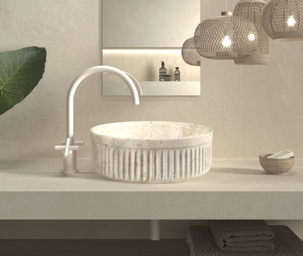 Νιπτήρας επιτραπέζιος  Braco Beige Marble