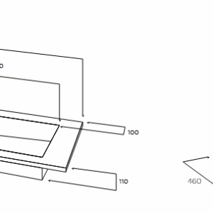 Νιπτήρας επιτραπέζιος από Solid Surface Krion K-Life Austin Bianco matt - Image 4