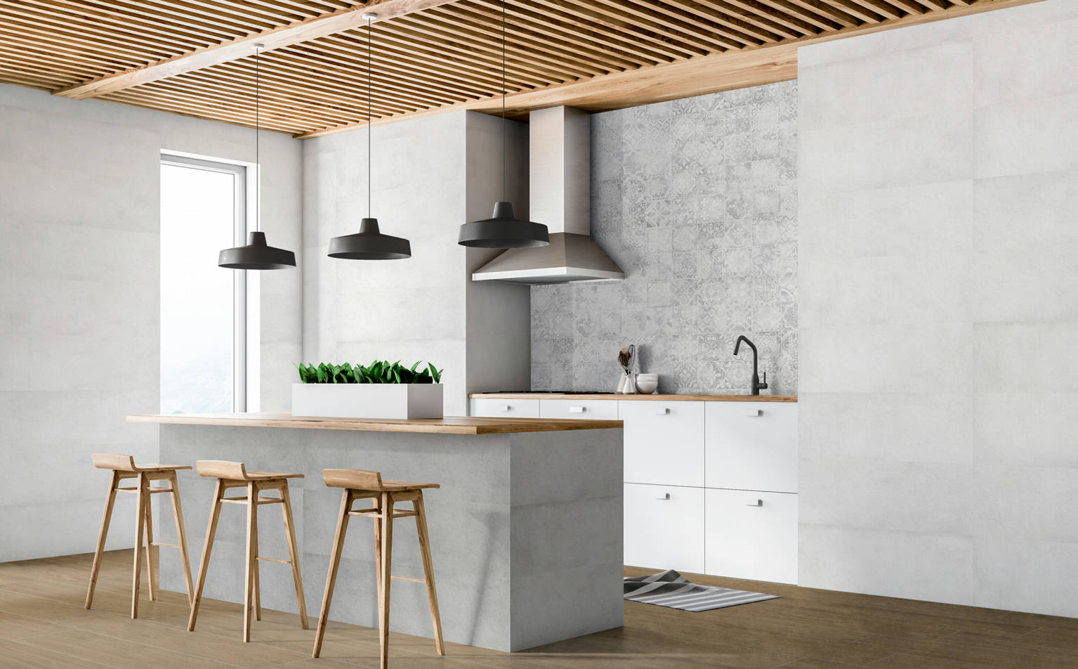 Πλακάκι τοίχου London Gris 30*90