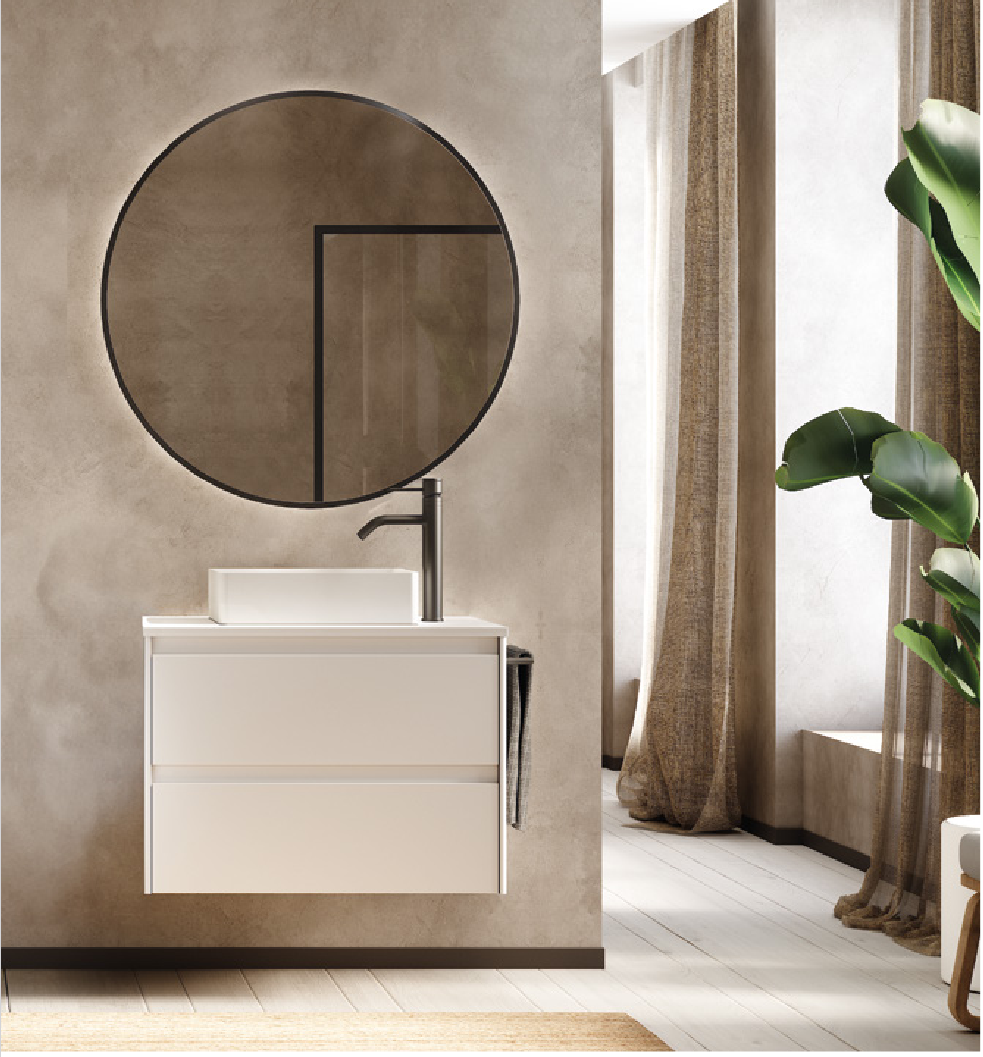 Έπιπλο Μπάνιου ALFA Compact με Νιπτήρα Taos - Royo