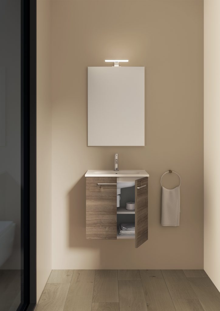 Έπιπλο Μπάνιου Pack Street Royo 50cm με Επικαθήμενο Νιπτήρα - Image 10