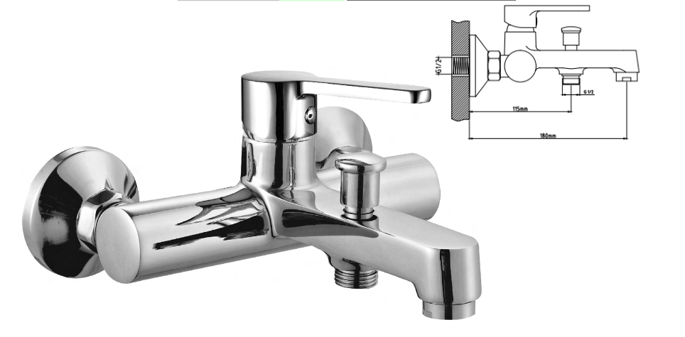 Μπαταρία Λουτρού SEVEN 90-052