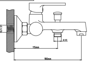 Μπαταρία Λουτρού SEVEN 90-052 - Image 2