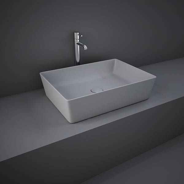RAK-FEELING WASHBASINS MATT GREY - 503 Counter Top Wash Basins