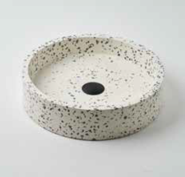 Νιπτήρας Επικαθήμενος φυσικής πέτρας Tema Terazzo - Image 2