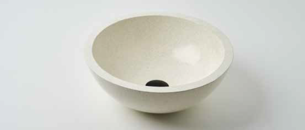 Νιπτήρας Επικαθήμενος φυσικής πέτρας Tema Terazzo bowl - Image 2