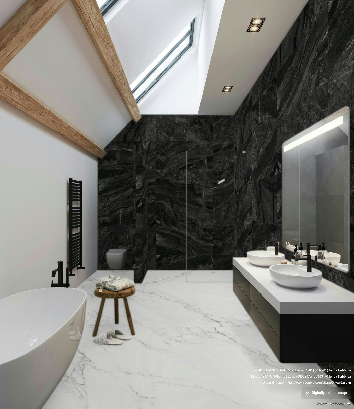 Πλακάκι Dark Paradise 60x120 - Image 2